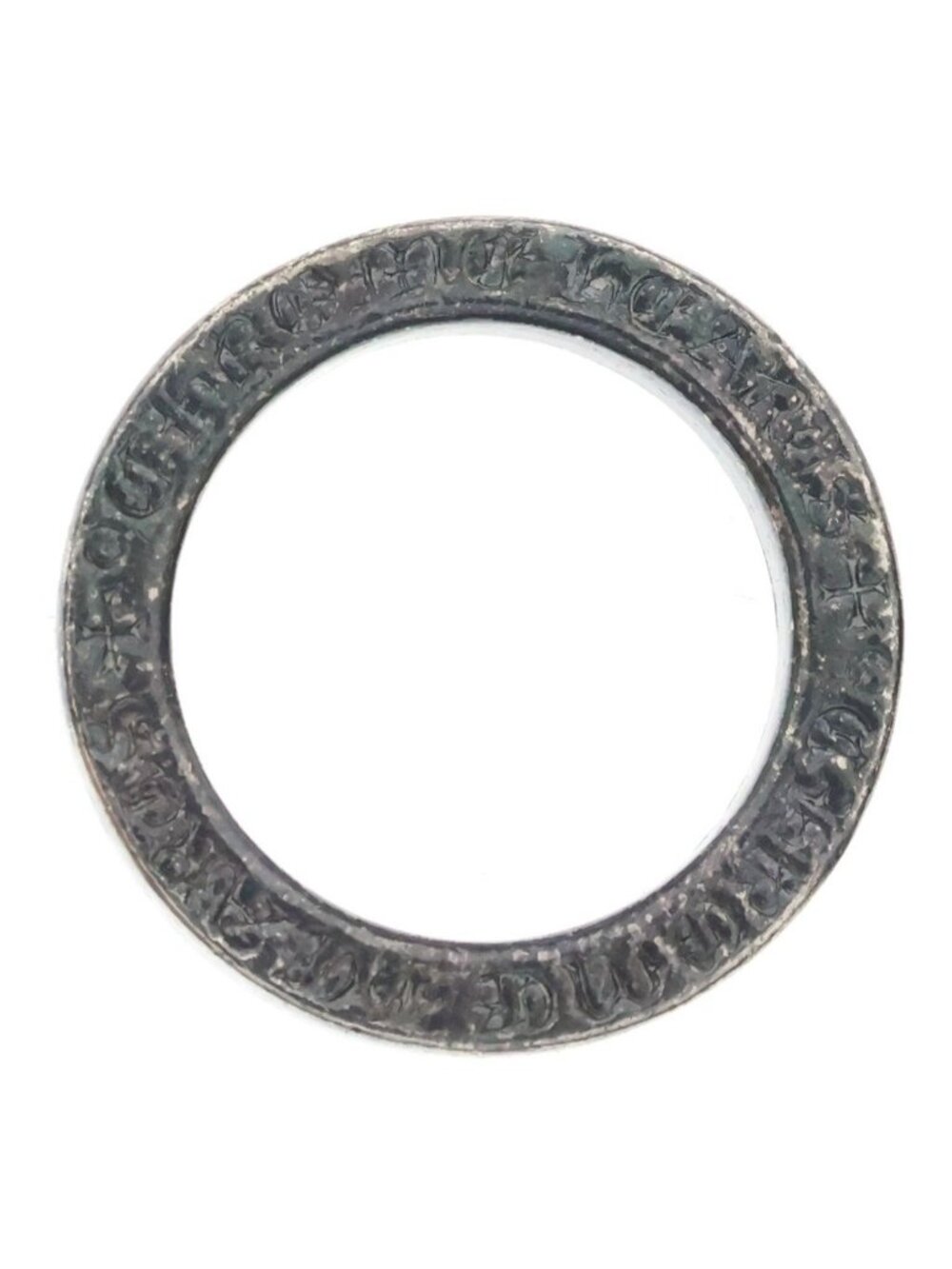 Chrome Hearts Spacer Pln Plain Ring Silver